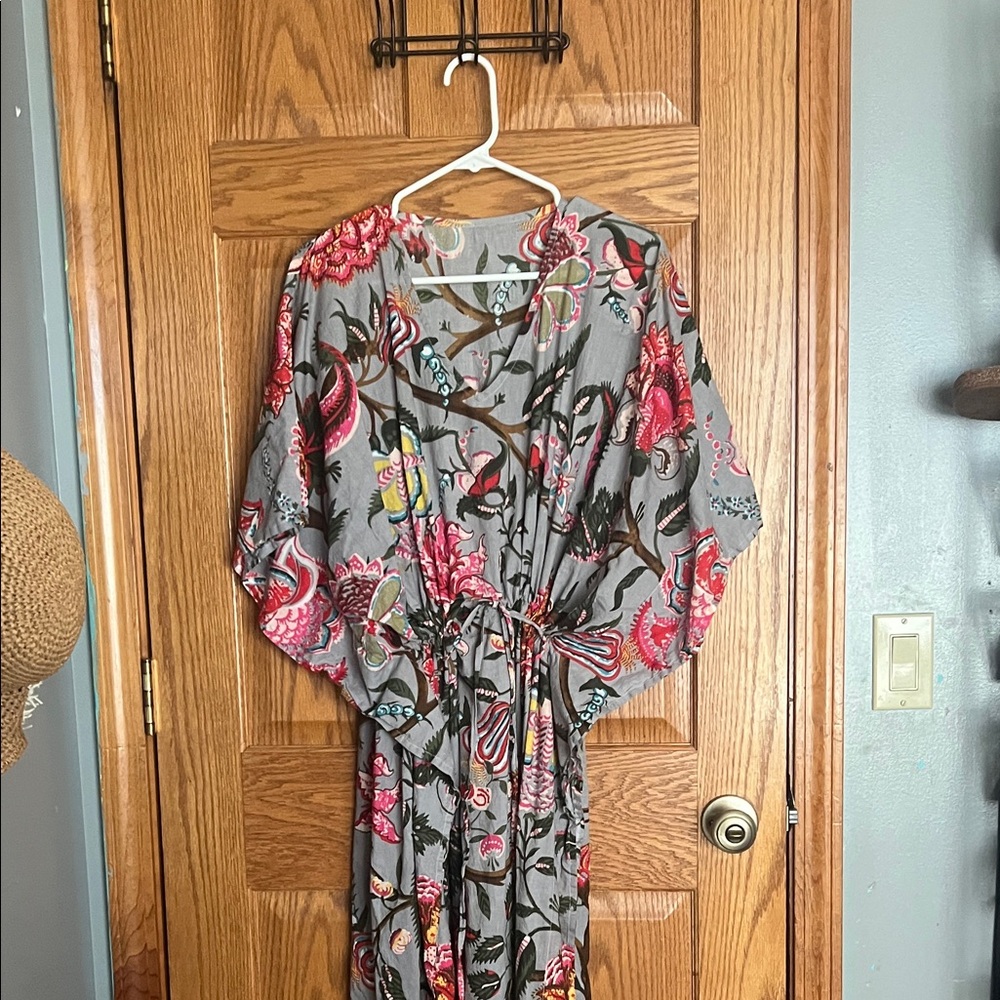 Floral Kimono Dress